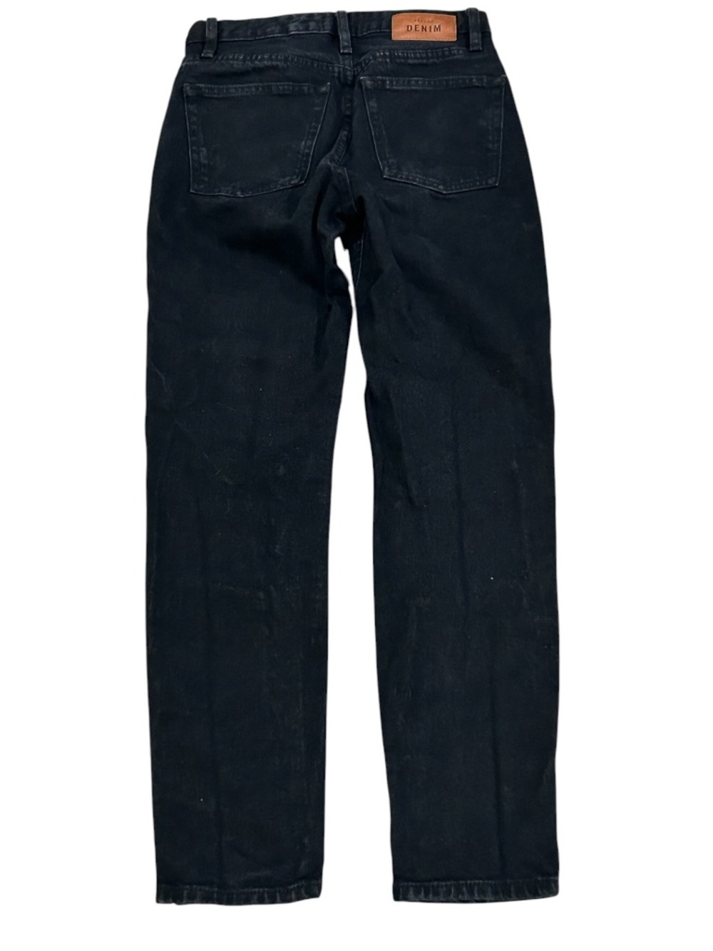 Sézane Denim Le Brut Sexy Jeans Black Size 26 Style S22IPAN004N Organic Cotton - Picture 13 of 16